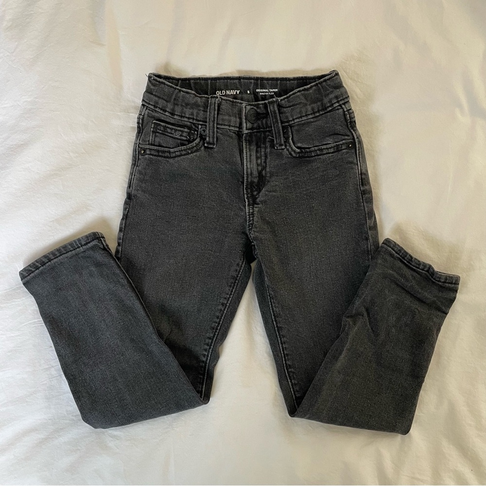 Old Navy Charcoal Tapered Jeans